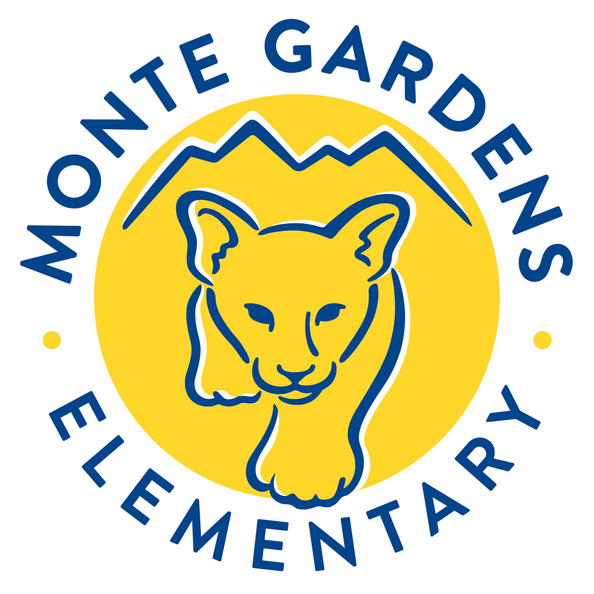 Monte Gardens Elementary Mountain Lions logo